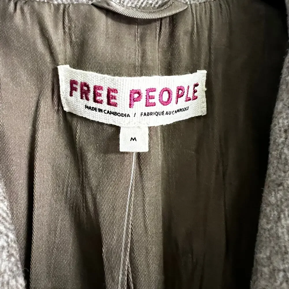 Free People Whip Smart Blazer | Satchel | Size M - Picture 3 of 7